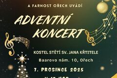 Adventní koncert v Ořechu