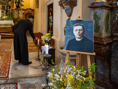 Klenčí pod Čerchovem - slavnostní otevření výstavy o JŠB